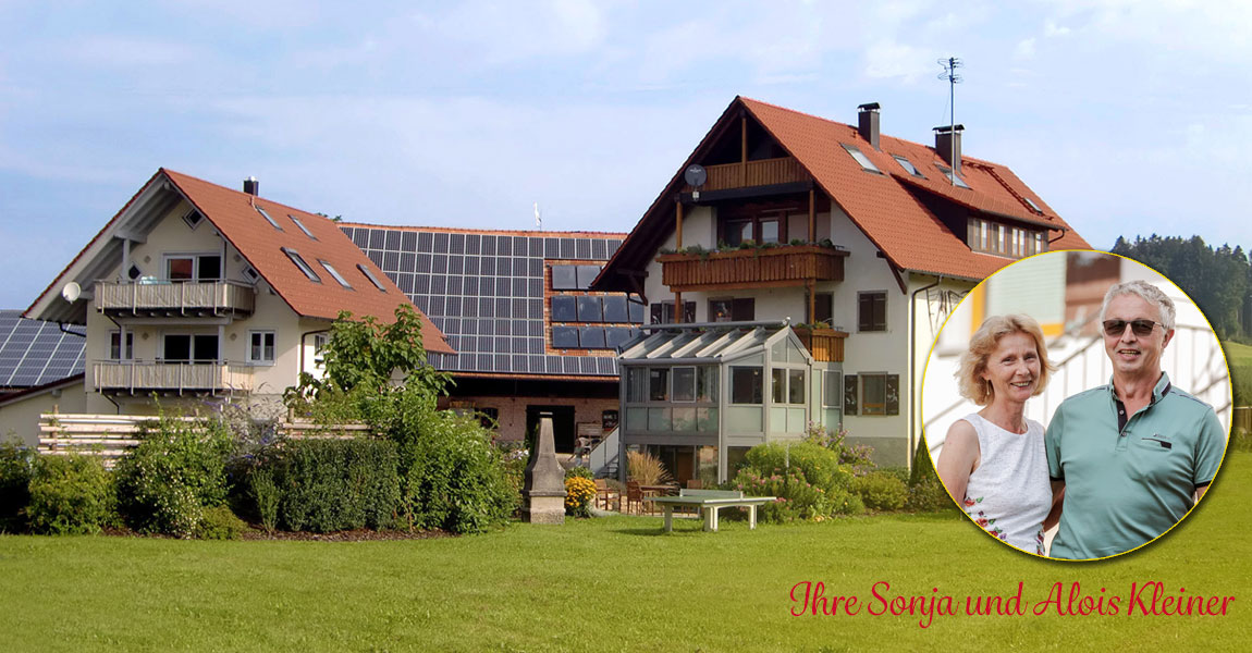 Haus Sonnenschein - Sonja und Alois Kleiner